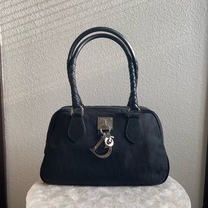 Vintage Dior bag with Diorissimo print.